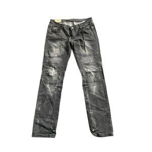 Machine Men’s Black Slim Jeans with Shiny Finish
100%COTTON